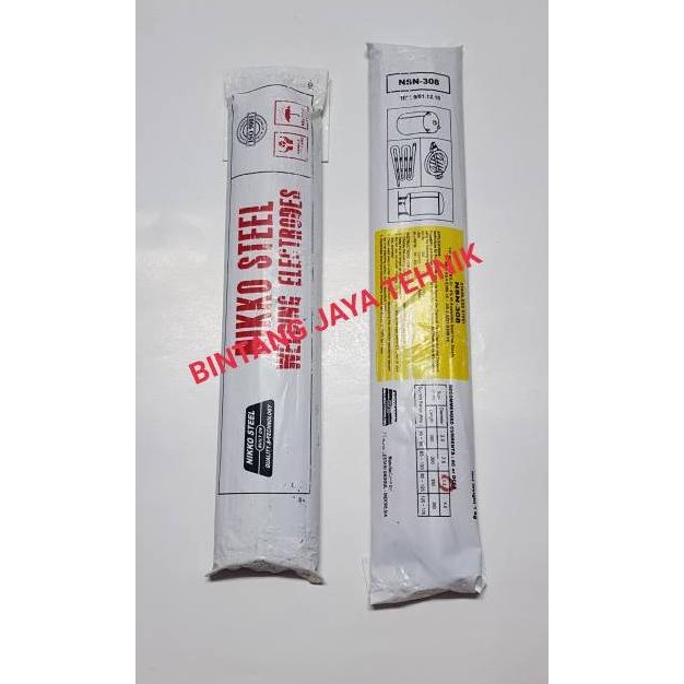 KAWAT LAS STAINLESS NSN 308 3.2mm NIKKO STEEL / KAWAT LAS NSN308 - 3.2mm