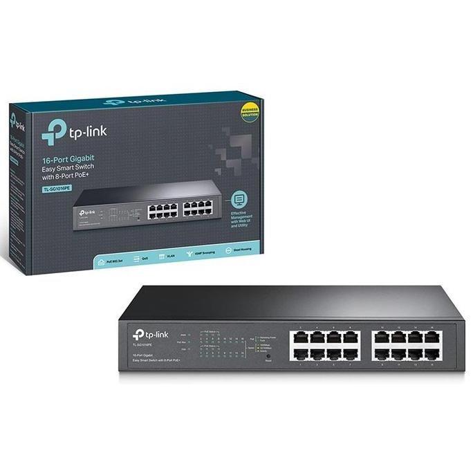 Switch Hub Tp- Link 16 Port Gigabit Tl Sg1016D Original New Stok