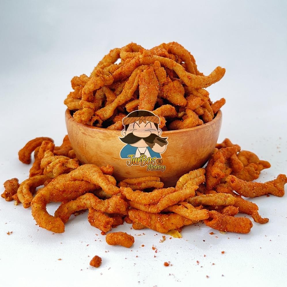 

Keripik Usus 1 Kg Juragan Basreng Renyah Gurih