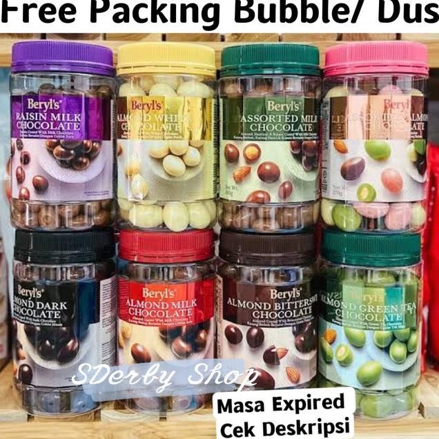 

Beryls Chocolate Assorted Almond Milk Raisin Green Tea White Coklat