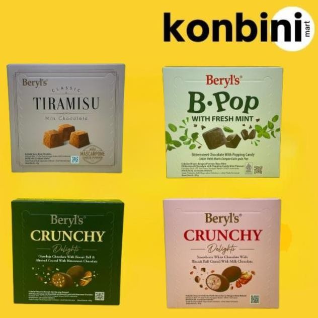 

Konbini Malaysia Beryls Almond Chocolate 65G Malaysia Milk Chocolate White Chocolate Green Tea Coklat