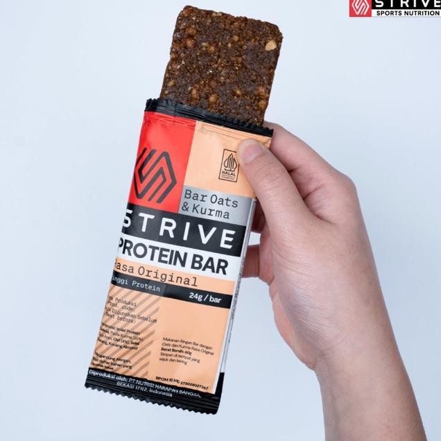 

Strive Protein Bar 1 Box Isi 5Pcs Sna Sehat