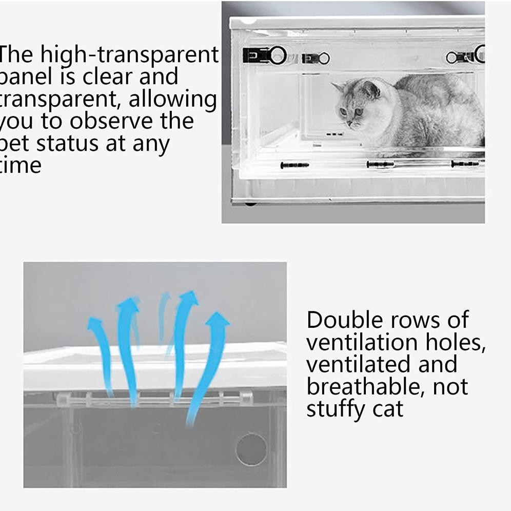 TECHMY Box Pengering Grooming Kucing Anjing Drying BOX