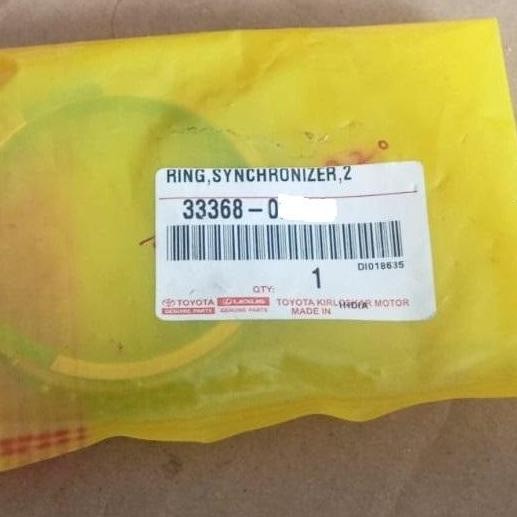Ring sinkromis synchronizer ORI NO 2 33368-0KIIX INNOVA HILUX FORTUNER