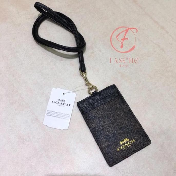 

Coach Lanyard Pemegang Kartu Id/Name Tag Diy Lanyard Brown Khaki 65573 Co