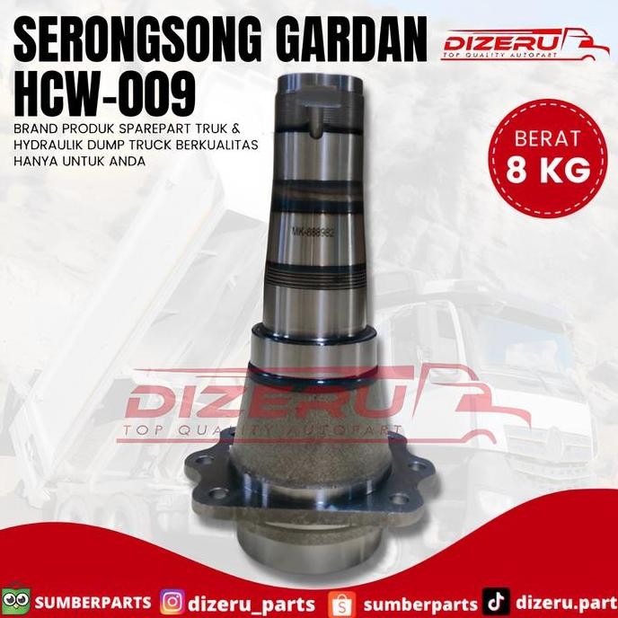 PUCUK REBUNG SUMBU GERDANG SPLINDER COLT PS136 HDX