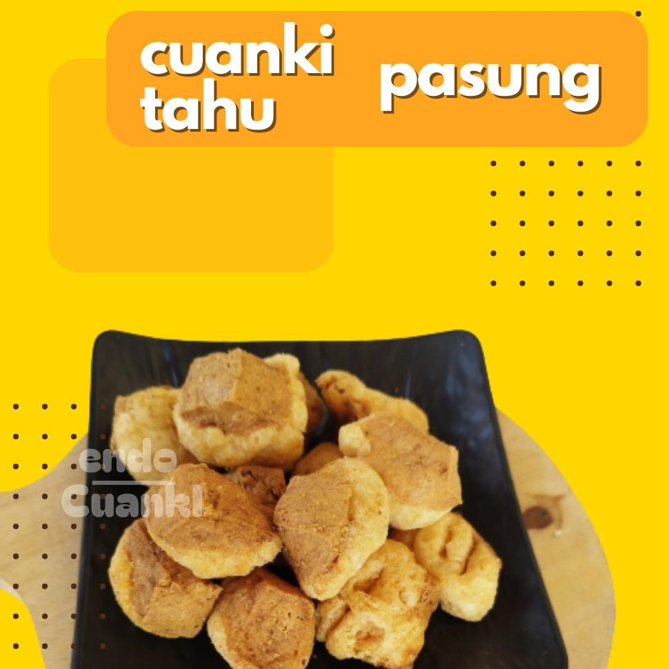 

Cuanki Tahu 150 Pcs Tahu Pasung Pelengkap Baso Aci, Seblak, dan Cuanki