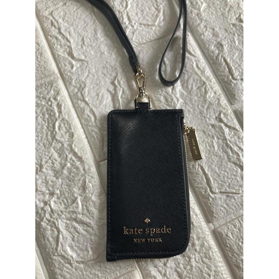 

Kate Spade Saffiano Leather Lanyard Authentic Co
