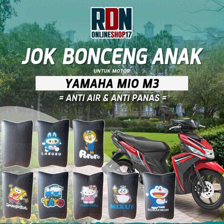 JOK BONCENGAN ANAK MOTOR MIO M3 ANTI AIR AST