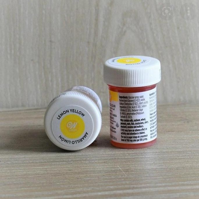 

PEWARNA WILTON LEMON YELLOW ORIGINAL DAN TERPERCAYA