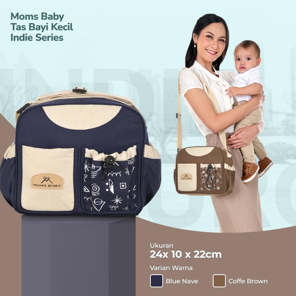 Tas Bayi Kecil Moms Baby Indie Series - MBT3059 AST