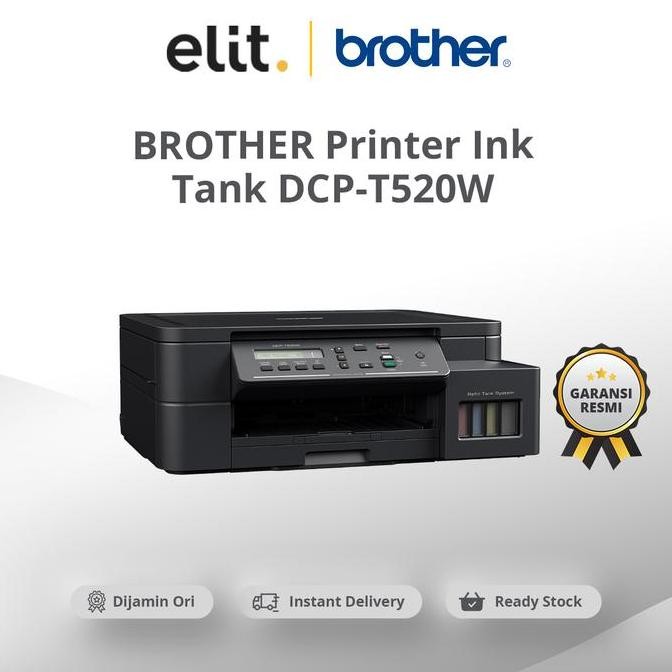 Brother Printer Ink Tank T520W Dcp-T520W New Stok