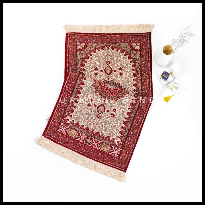 Terlaris Sajadah Turki Tebal Suede Luxury/Sajadah Turki Mewah/ Sajadah Mahar Best Seller