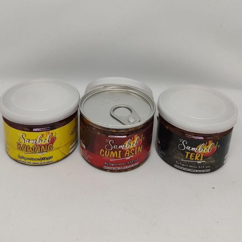 

BEST SELLER SAMBAL (CUMI ASIN, TERI DAN BAWANG) - Dapoer Ummi Asa 354 / Sambel Asa
