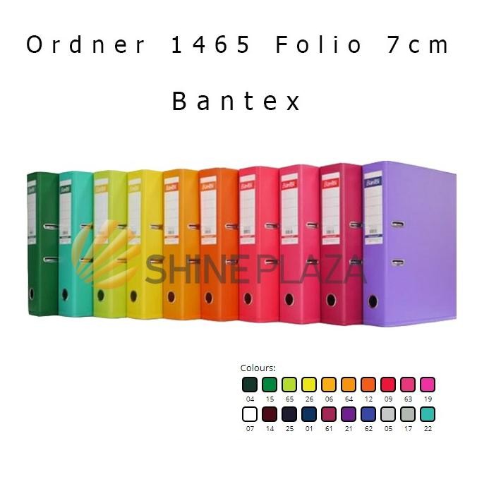 

Ordner Bantex Folio 1465 7cm - Lever Arch File Plastic F4 Bantex