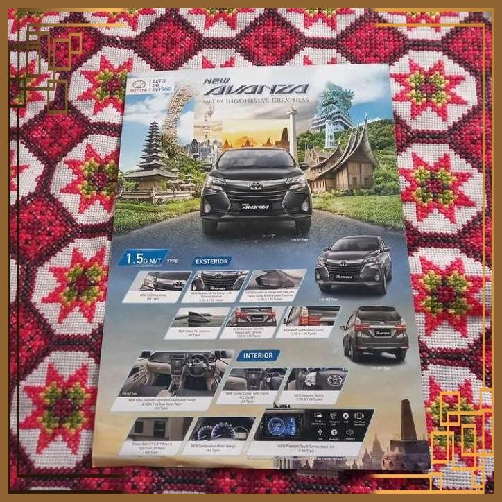 [RBM] BROSUR NEW TOYOTA AVANZA FLYER