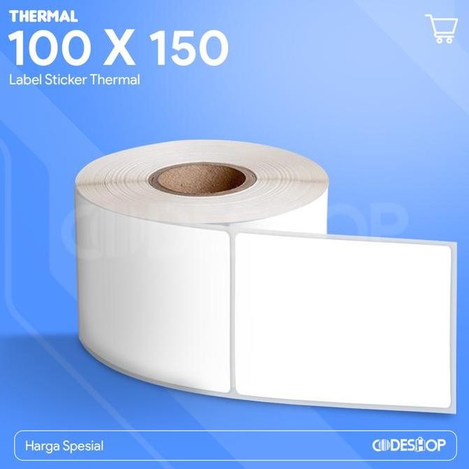 

HARGA DISKON Label Barcode Thermal 100x150 500 Pcs Sticker Label 100 x 150
