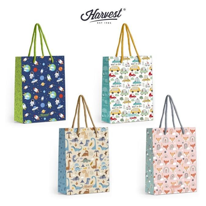 

MINDU Paper Bag Harvest (L) Playland - Paket isi 4