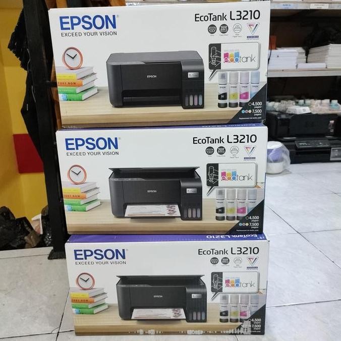 Printer Epson L3210 Pengganti L3110 Resmi Epson L3210 Psc Tinta New Stok