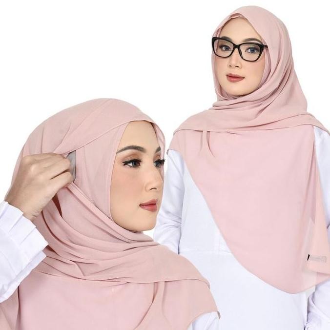 Sale Jilbab Pashmina Instan Royal Oval Inner Hijab Masker / Pashmina Curve