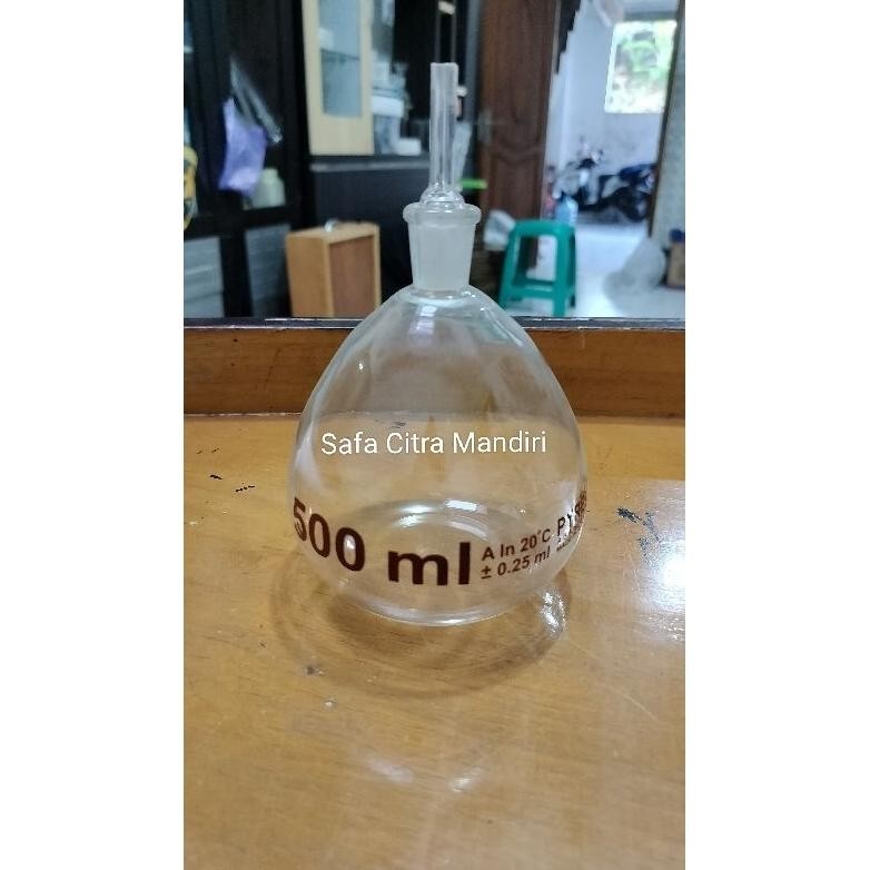 Promo 6.6 Picnometer 500ml Pyrex / Piknometer 500ml Pyrex