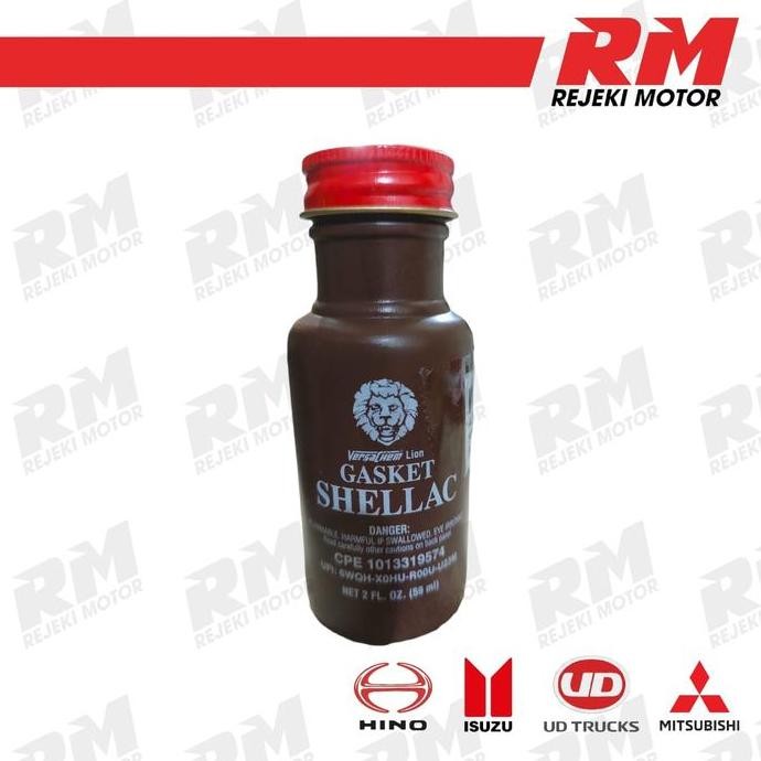 

DISKON LEM GASKET INDIAN / LEM GASKET SHELLAC VERSACHEM LION 59ML