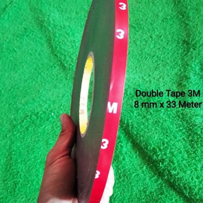 

BRG BARU Double Tape 3M 8 mm x 33 meter Isolasi Bolak Balik Perekat
