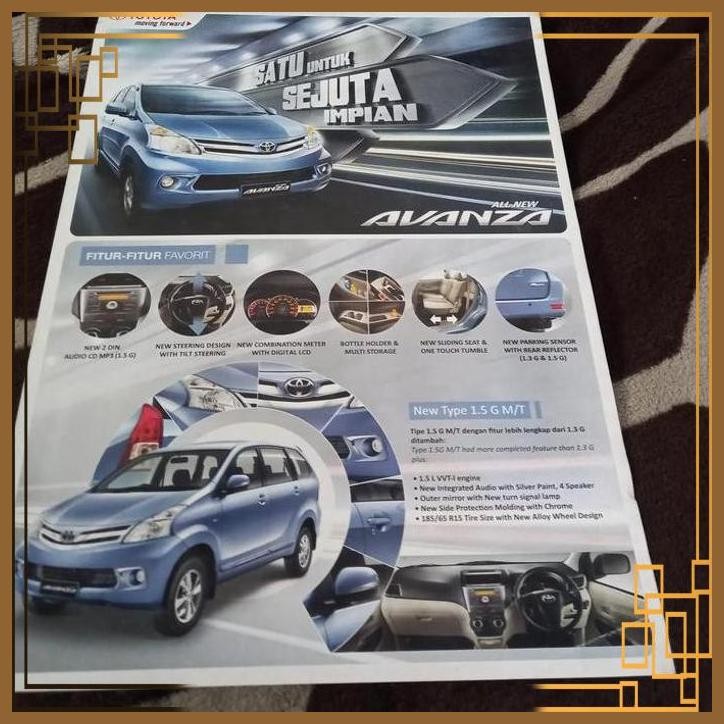 [RBM] BROSUR TOYOTA ALL NEW AVANZA FLYER