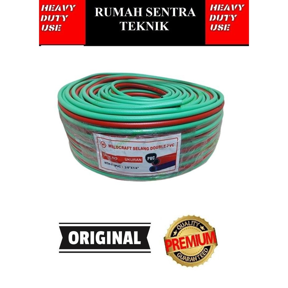 Tersedia welding twin hose welcraft selang las double WELDCRAFT selang blender potong las