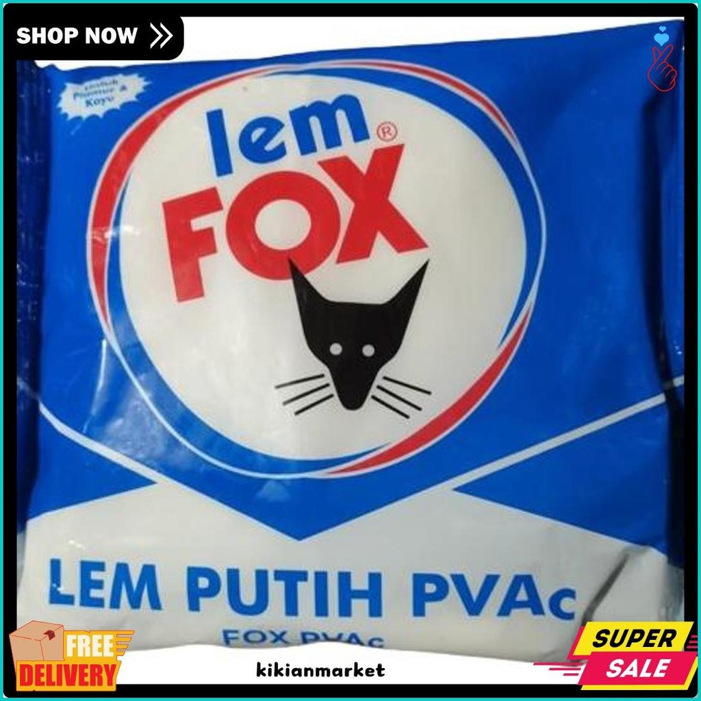 

Lem Fox Putih Bungkus Biru 600 Gram Flash Sale! Diskon Hingga 70%
