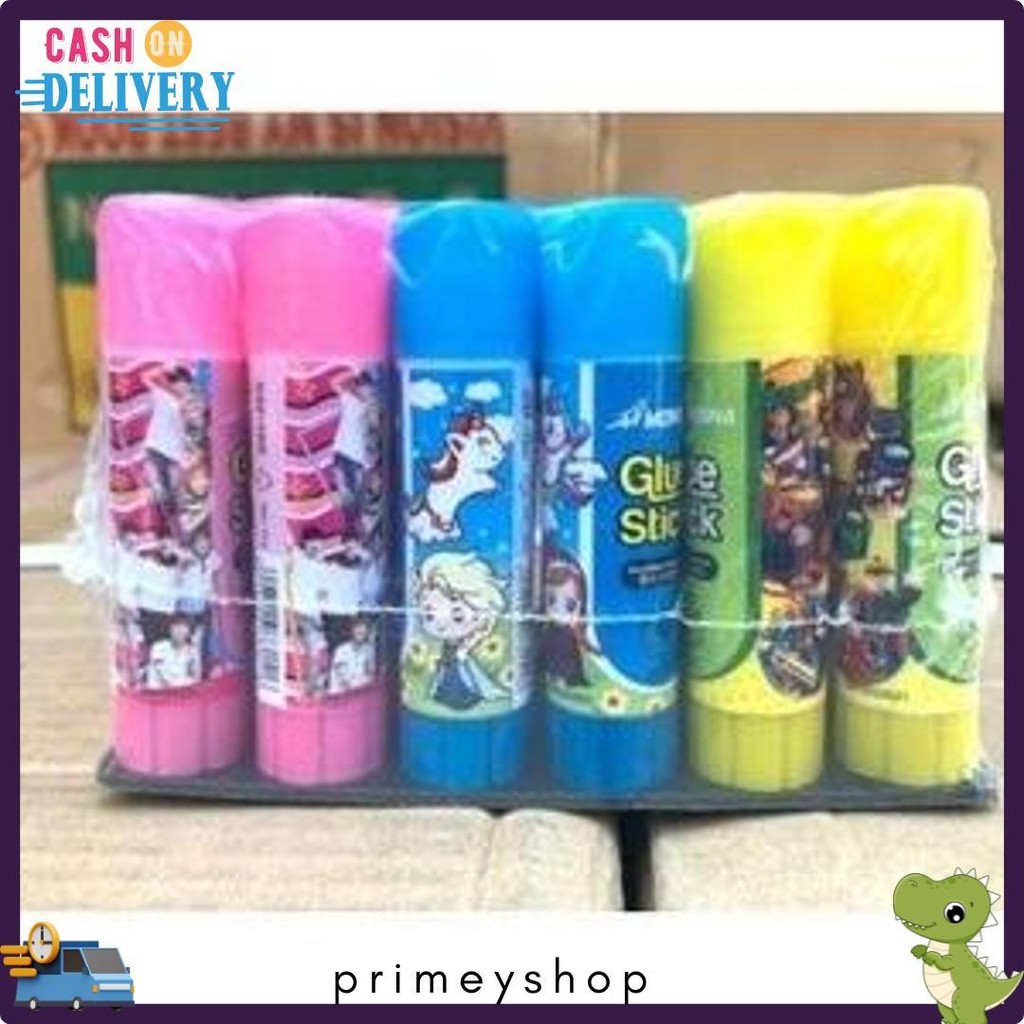 

(24Pc) Lem Stik Kecil 10 Gram / Glue Stick Montana 10 Gram / Lem Murah Montana/ Lem Kertas Non Toxic Terlaris! Produk Ini Banyak Dicari