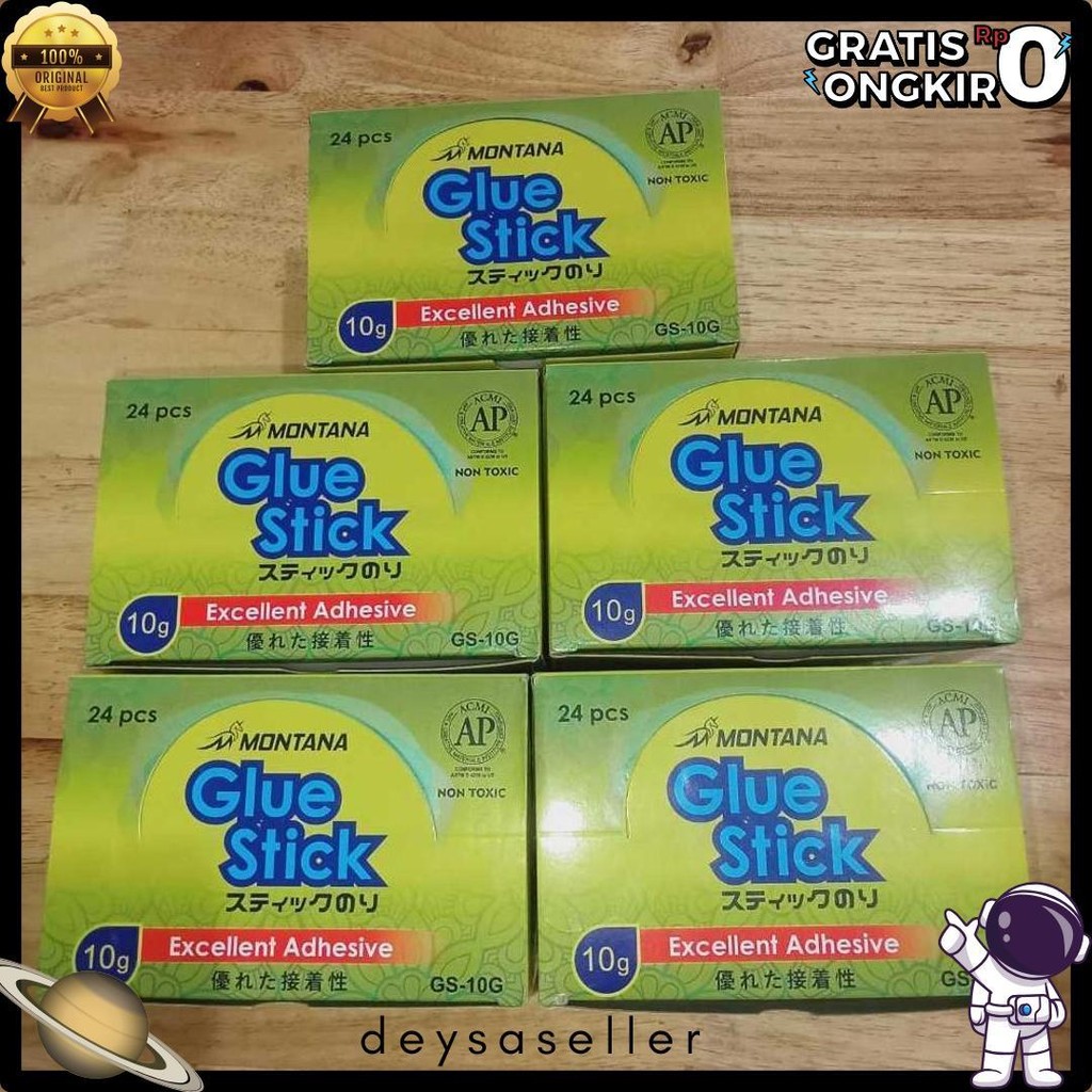 

Lem Kertas Glue Stick Montana Gs-10 | 24 Pcs Diskon Setengah Harga