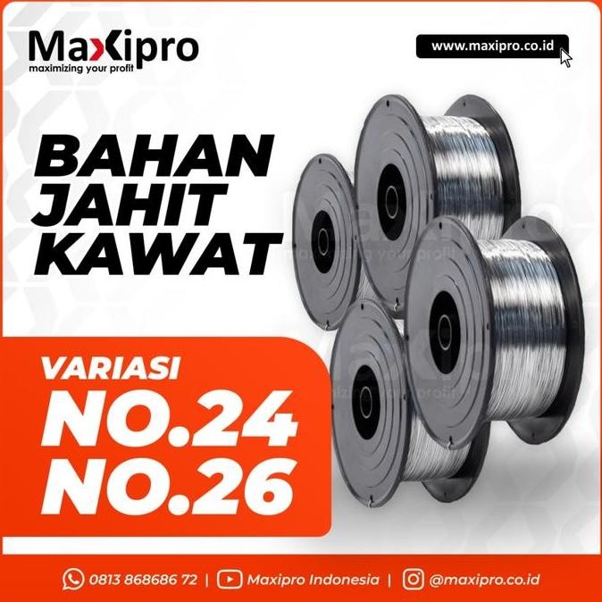 

HOT PROMO Bahan Jahit Kawat Maxipro - No 24 / 26