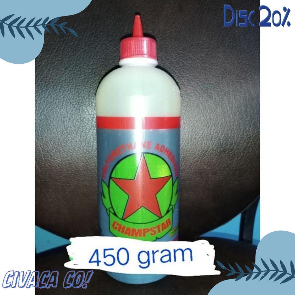 

450 Gram.Lem Pu Chamstar Or Lem Pu Botol Chamstar Or Lem Busa Chamstar Diskon