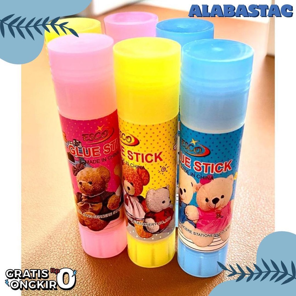 

[24 Pcs] Glue Stick Mini - Fancy - 10 Gram Terlaris! Produk Ini Banyak Dicari