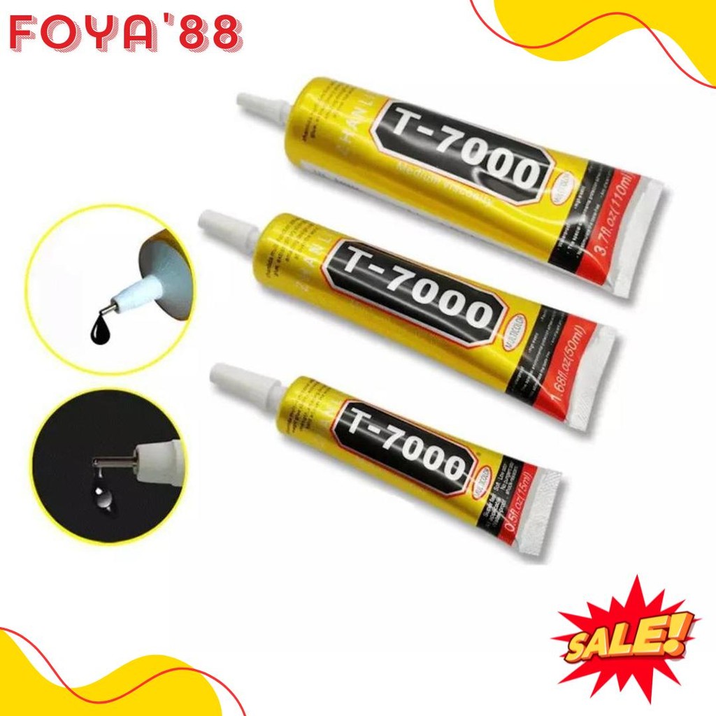 

Lem Touchscreen / Lem Serbaguna / Lem Multifungsi T7000 Hitam Terlengkap Dan Termurah