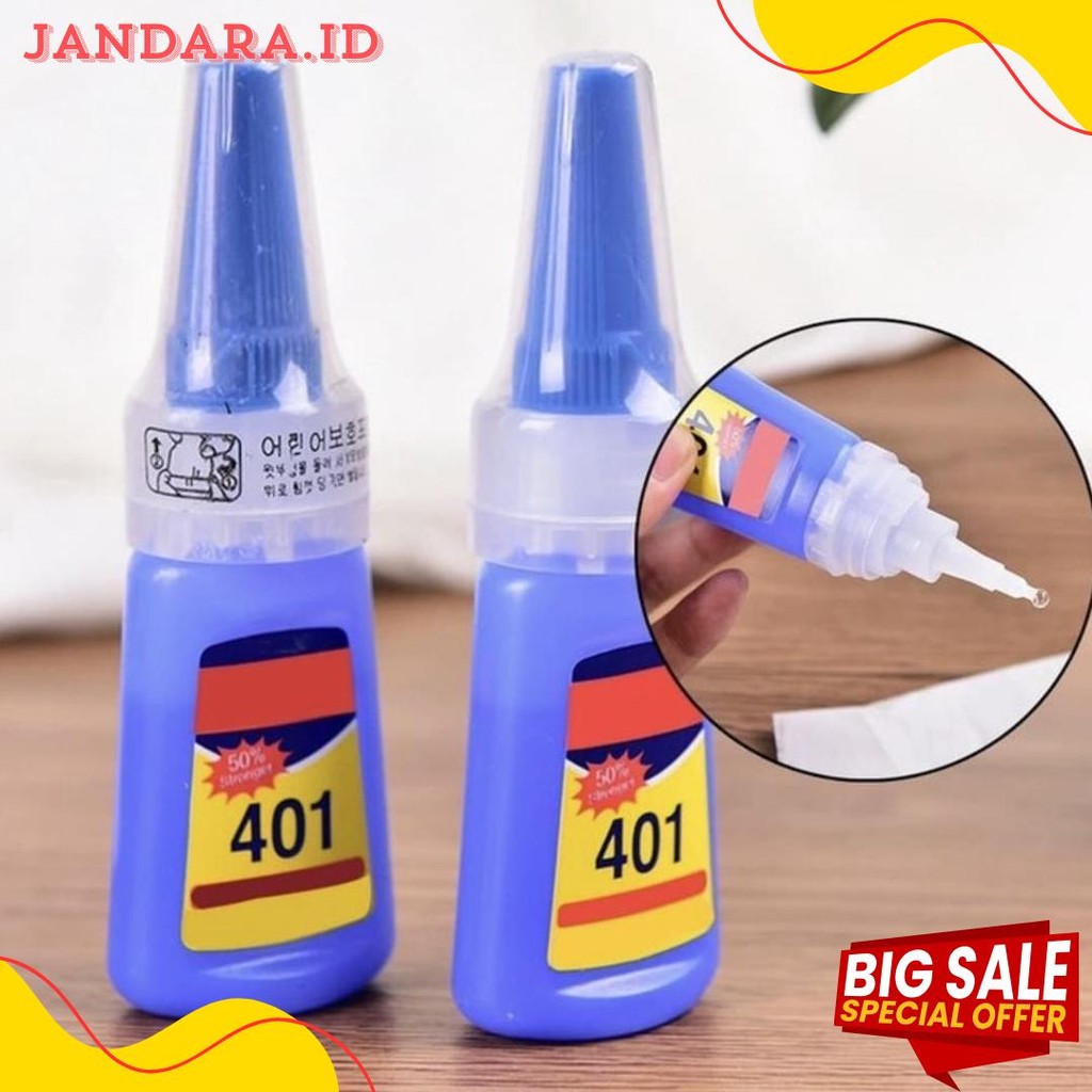 

Lem 401 Lem Vanes Strong Multifungsi Diskon