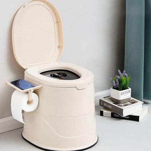 CLOSET TOILET DUDUK PORTABLE + EMBER UNTUK LANSIA & IBU HAMIL - TOILET DUDUK PORTABLE SERBAGUNA