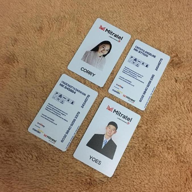 

READY ID card e money cetak 2sisi NEW