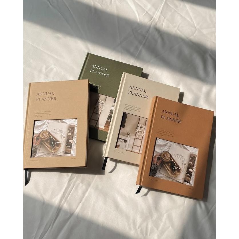

READY Annual Planner 2025 / Buku Agenda Planner / Agenda notebook 2025 NEW