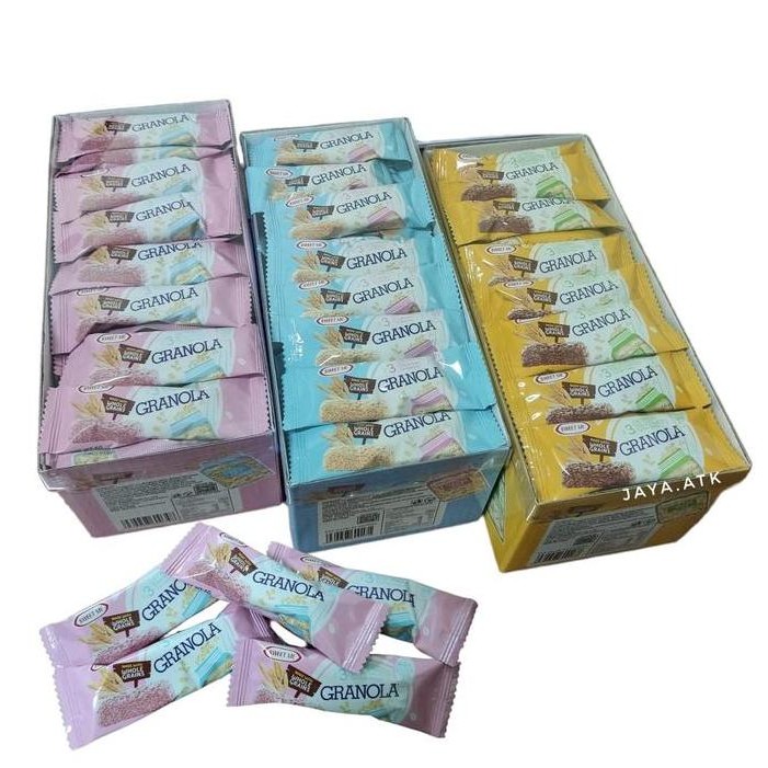 

Oat Cereal Bar Granola Sweet Me Box 60Pcs 360Gr Oatmeal Snack Gandum Terbaru