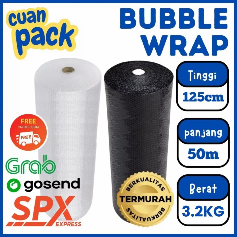 

Produk Baru!! Bubble Wrap Murah Berkualitas 3.2kg Roll Besar Tebal Packing Aman