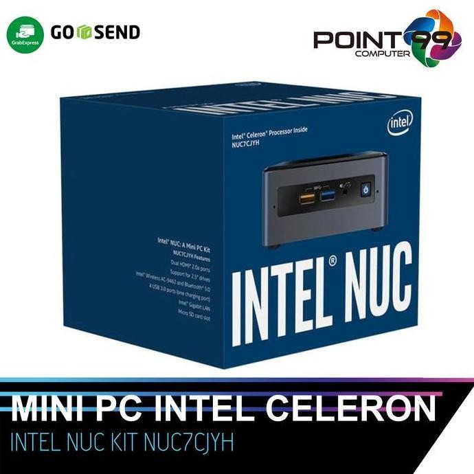 MINI PC INTEL NUC CELERON NUC7CJYH BAREBONE 7CJYH