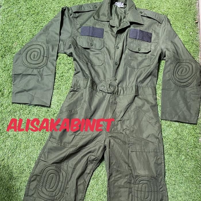 Katelpack Wearpack Safety Hijau Jatah Tni Al Original Dan Terpercaya