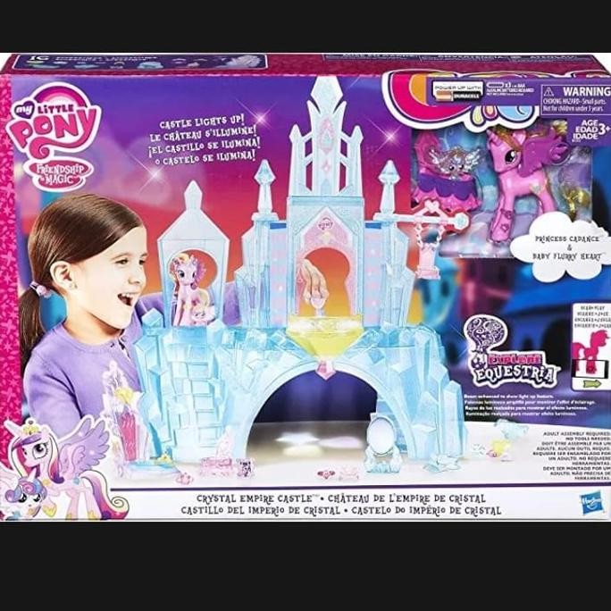 My Little Pony Friendship Crystal Castle Princess Cadance Istana ORI