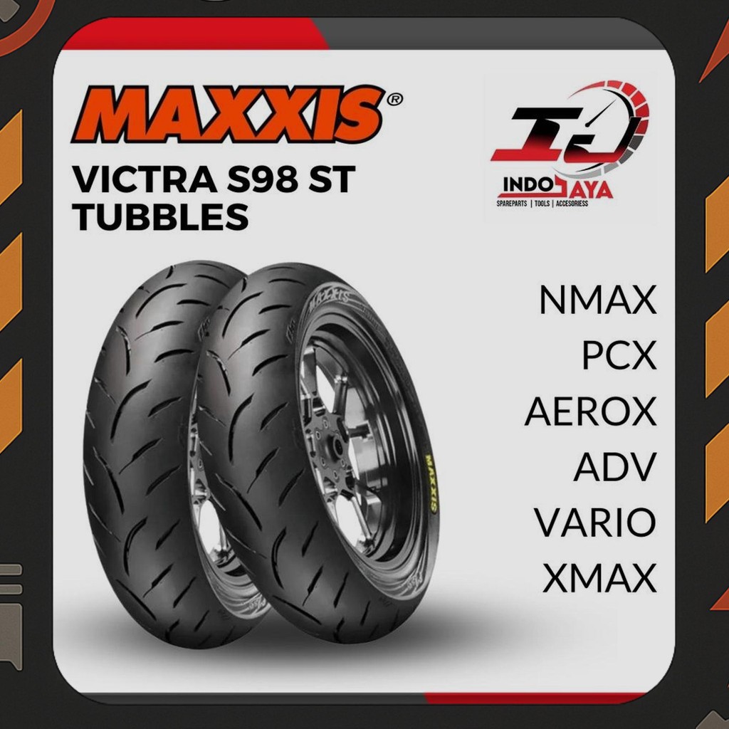 Hemat [Bayar Di Tempat] Maxxis Victra / Ban Maxxis Victra  / Ban Motor Tubeless / Maxxis Tubbles / B