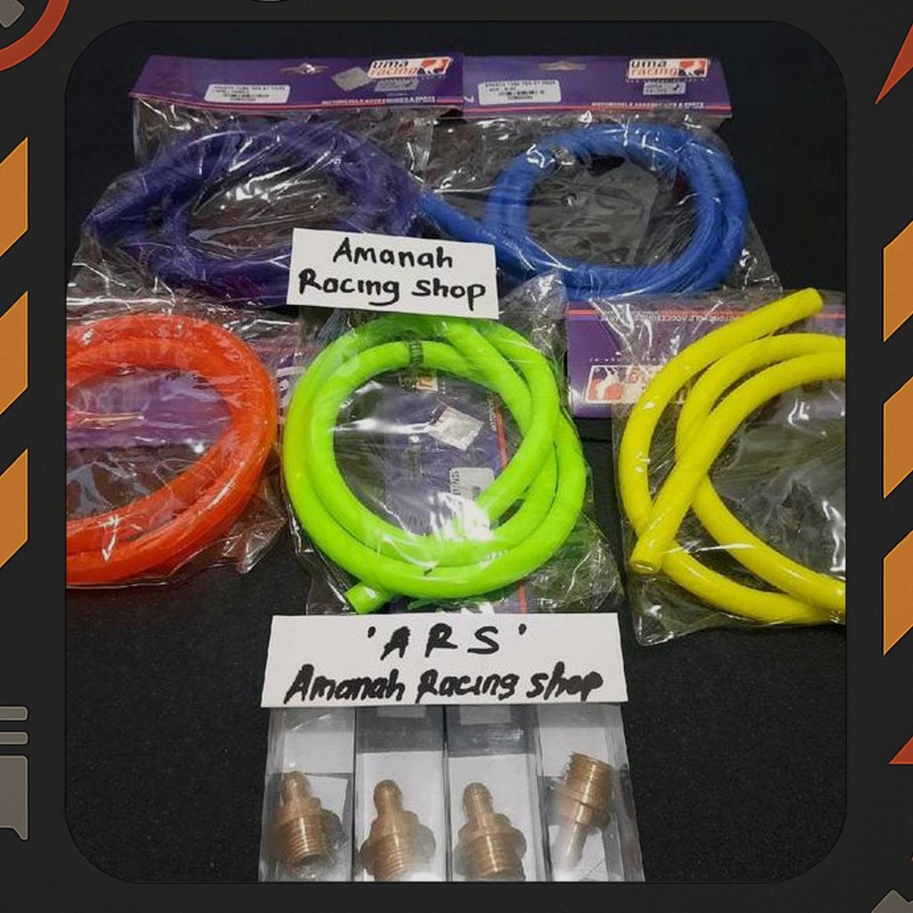 New [Cod] Selang Hawa Uma Racing Tutup Oli Lubang Hawa Motor Selang Uma Tutup Oli Racing Motor Vespa