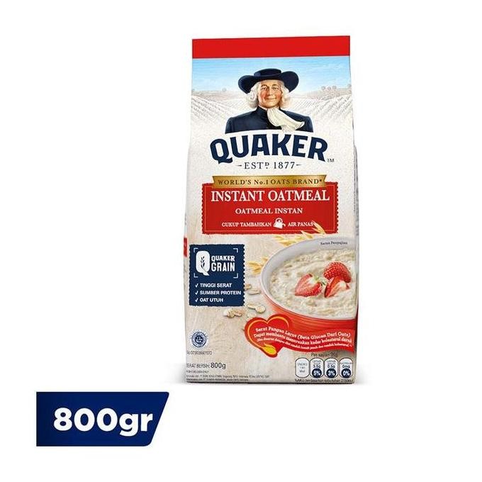 

Quaker Instant Oatmeal [800 G] Terlaris