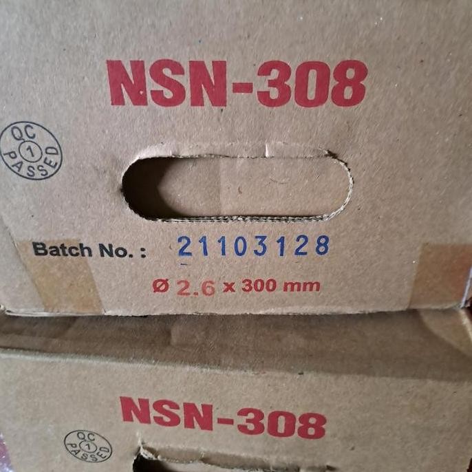 kawat las stenlis nsn 308 2.6mm