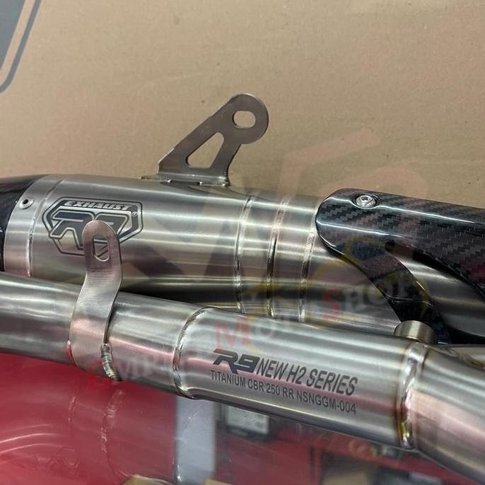 Knalpot R9 CBR250RR CBR 250 RR H2 New Titanium